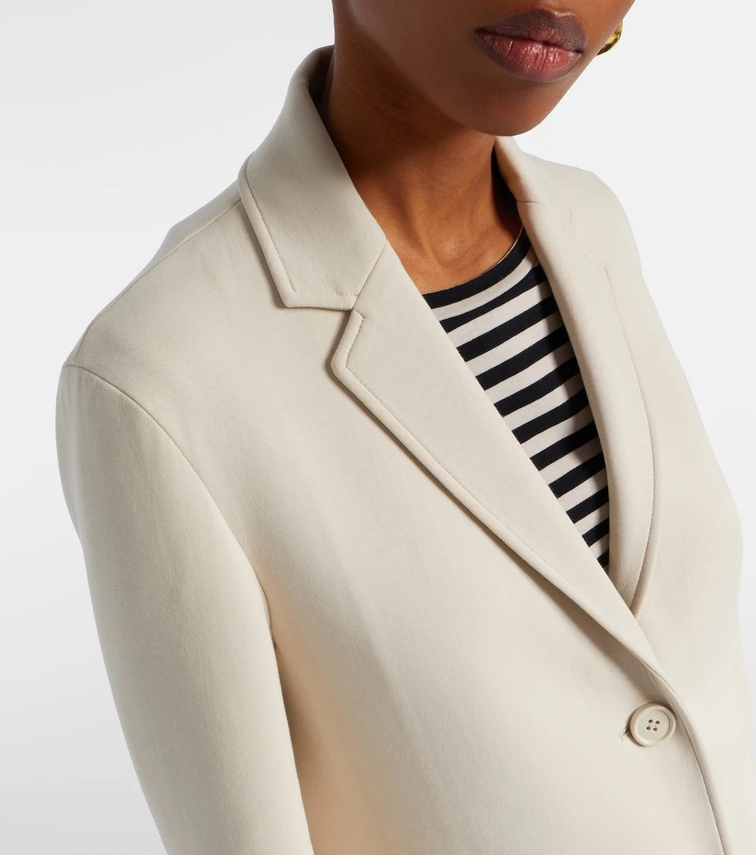 'S Max Mara - بليزر ماتولو من القطن المخلوط الجيرسيه