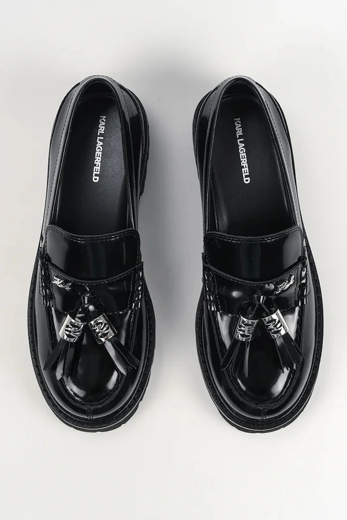 Karl Lagerfeld Lowell kadın deri loafer