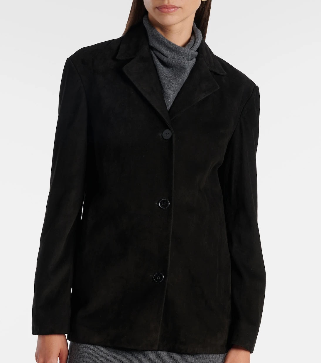 Nour Hammour - Opus suede blazer