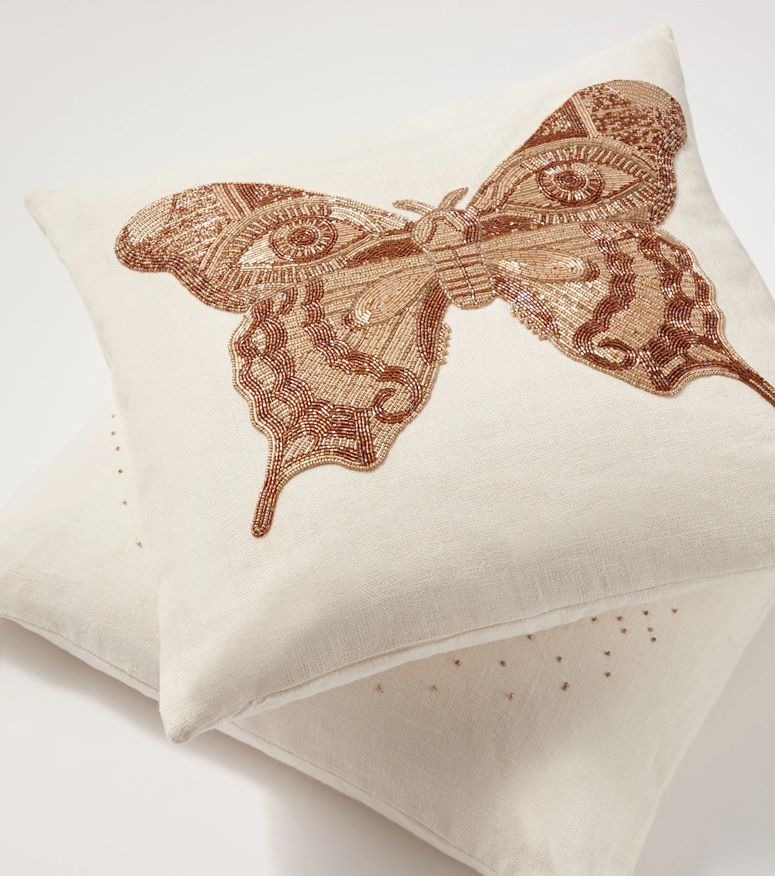 Jonathan Adler - Muse beaded linen cushion