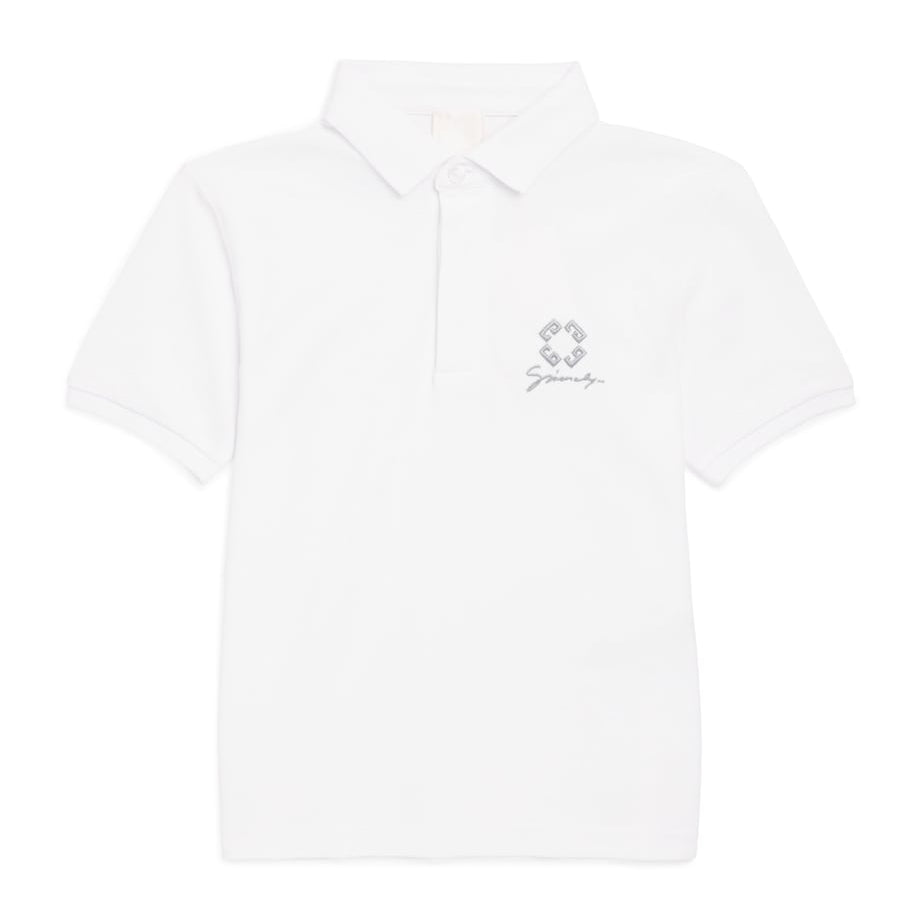 Givenchy Kids Monogram 72 Polo Shirt (4-12+ Years)