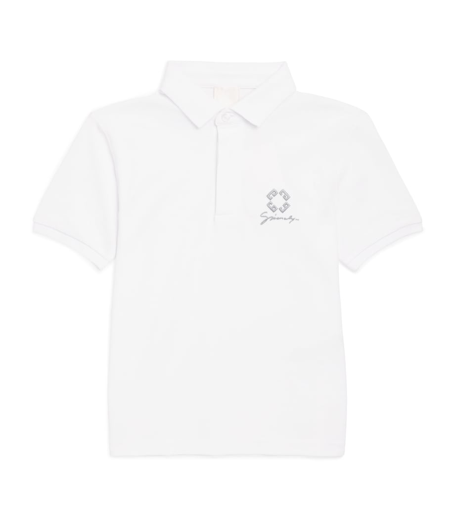 Givenchy Kids Monogram 72 Polo Shirt (4-12+ Years)