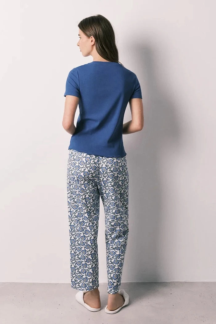 women'secret iki parçalı pamuklu kadın pijama seti