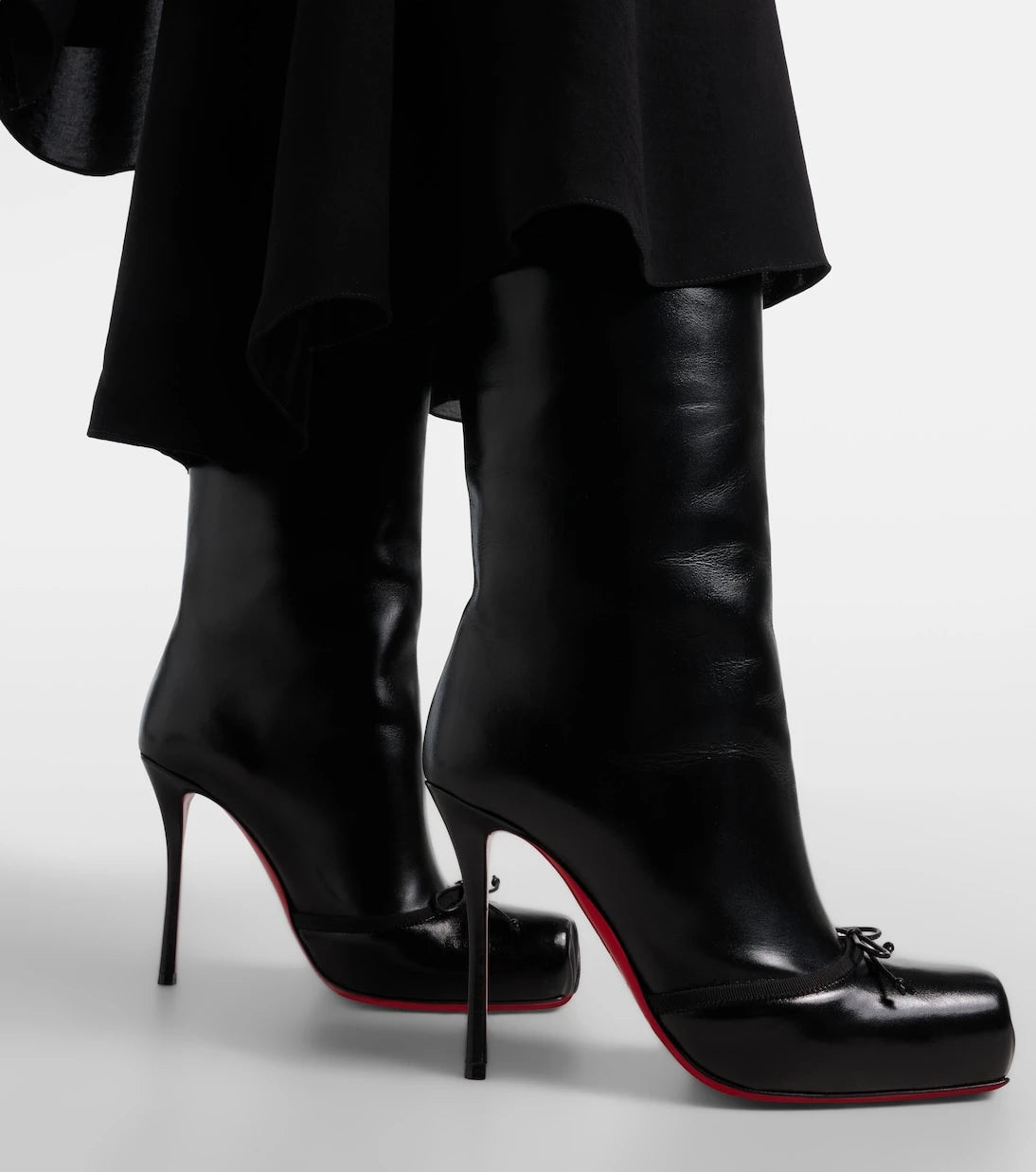 Christian Louboutin - Cassia Nodo Botta 100 knee-high boots