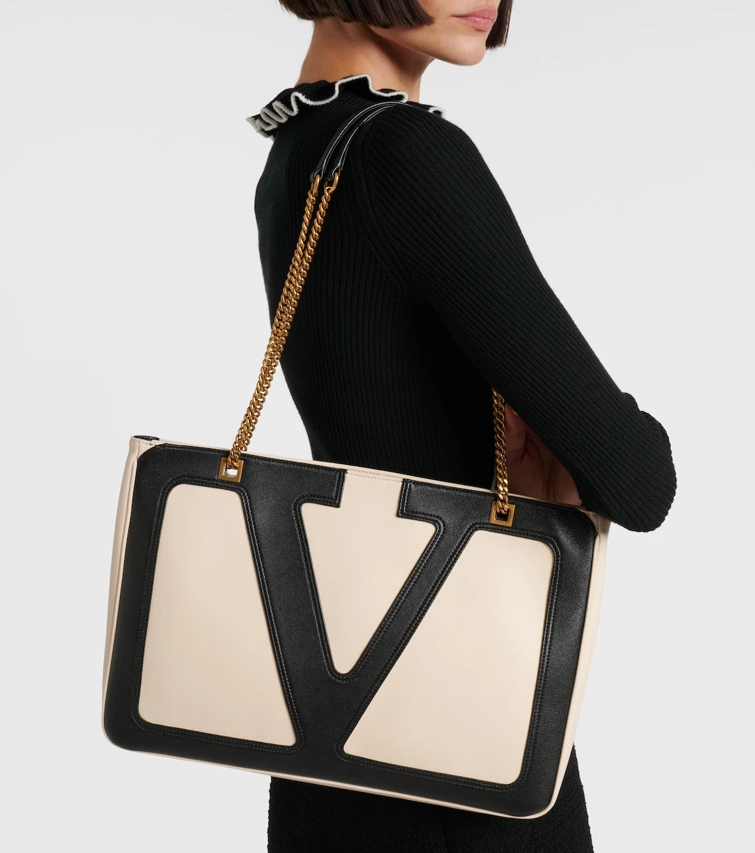 Valentino Garavani - Viva Superstar Medium leather tote bag