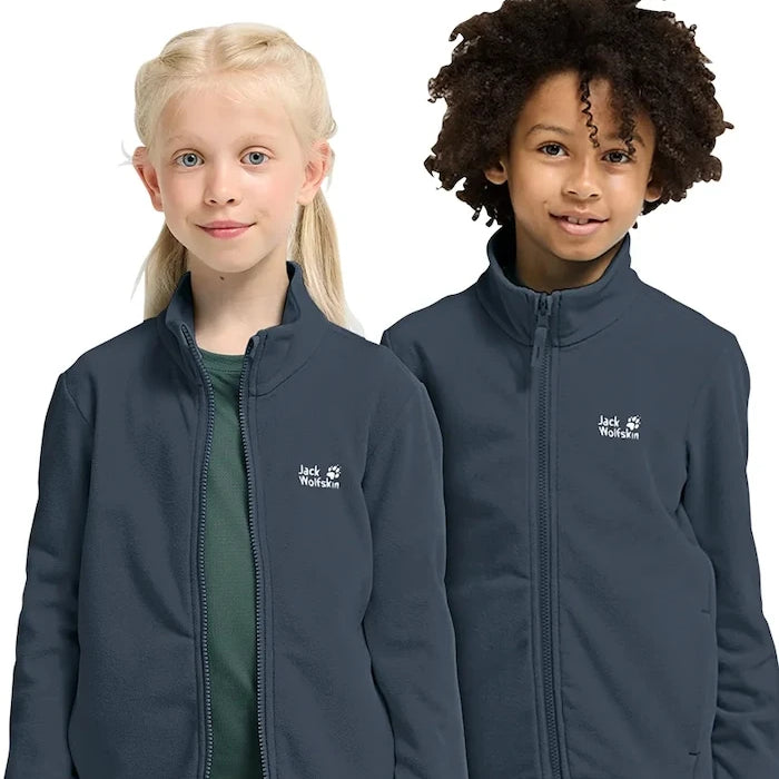 Jack Wolfskin çocuk polar sweatshirt TAUNUS 100 FZ K