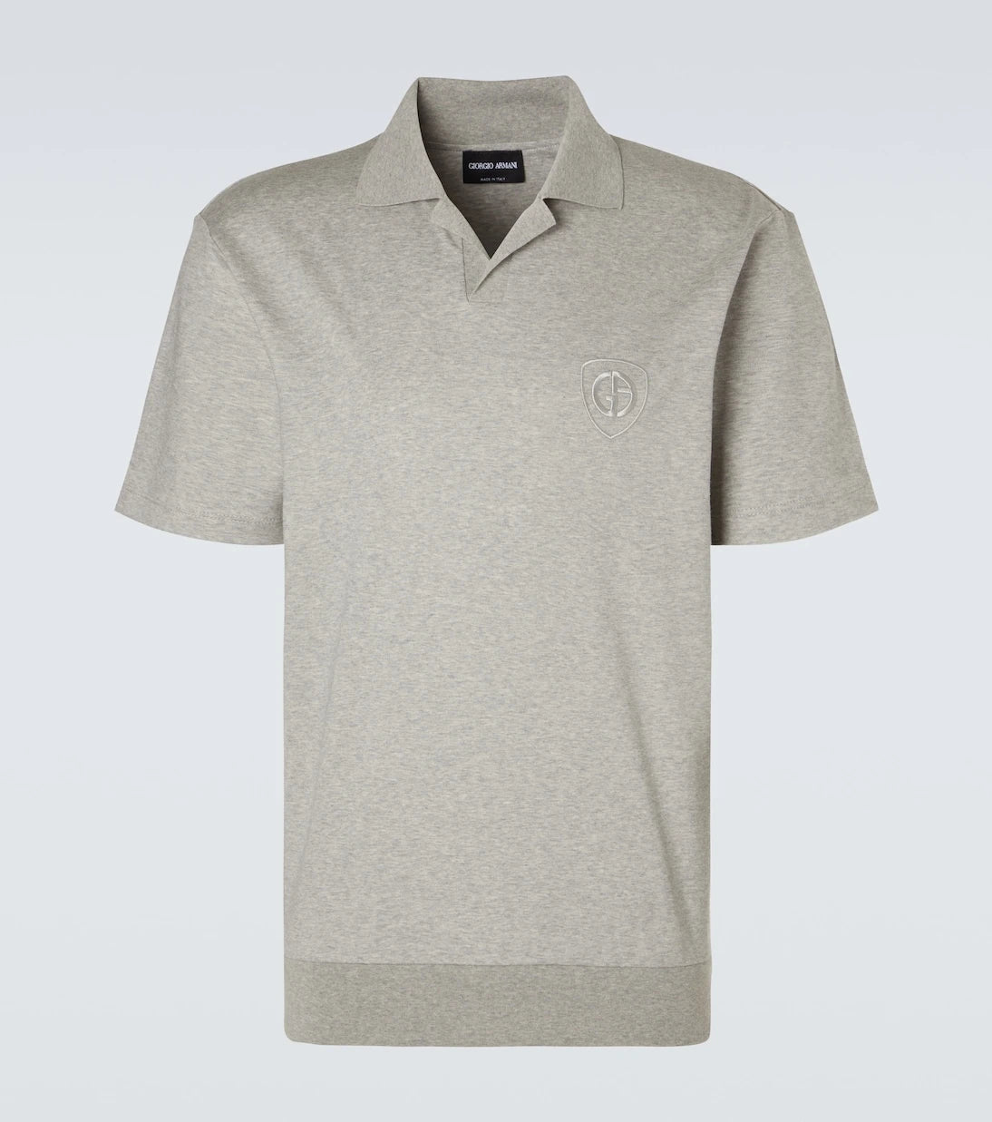 Giorgio Armani - Cotton jersey polo shirt