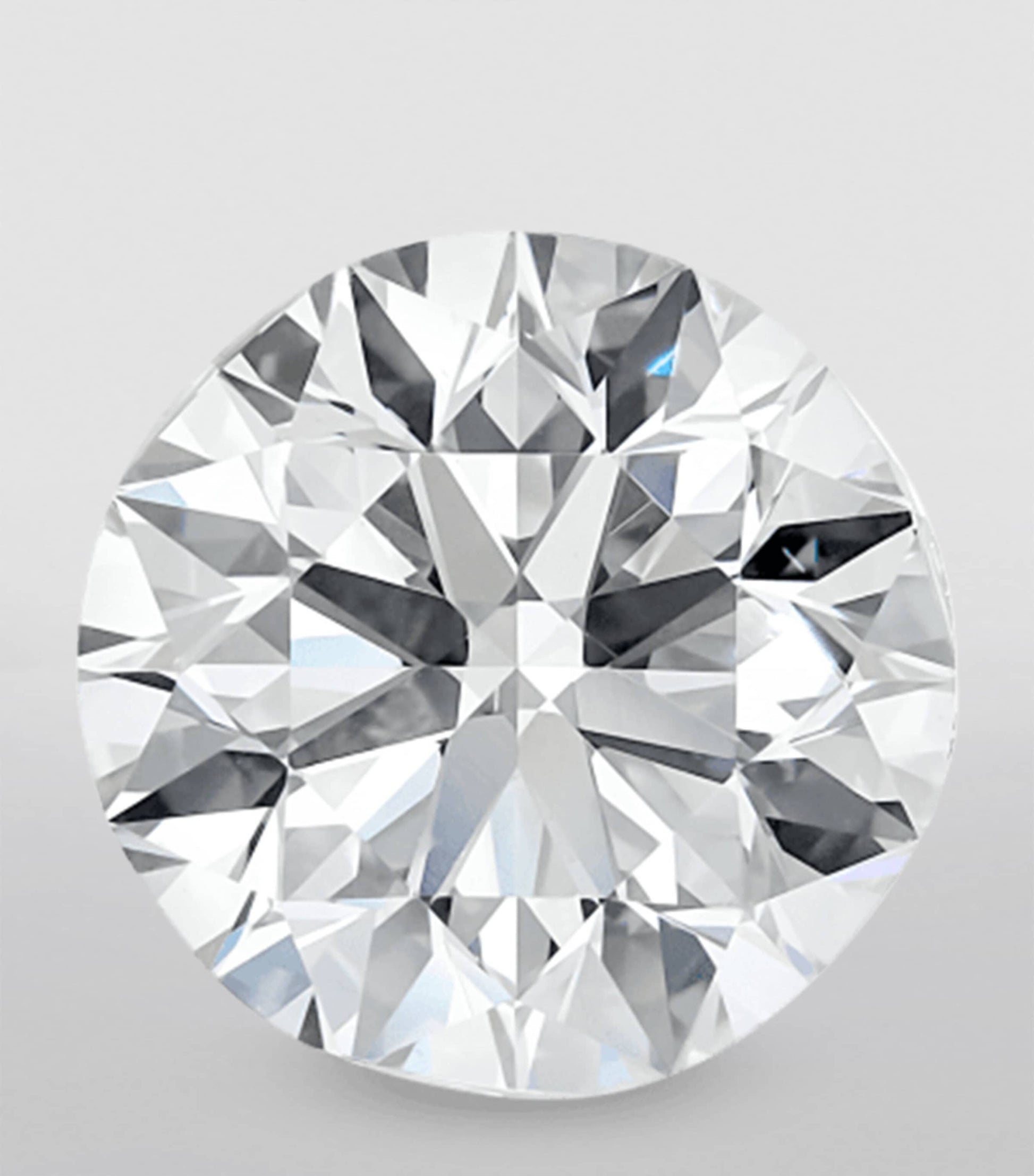 Rose Gold Invisible Set Diamond Threaded Stud Earring (2mm)