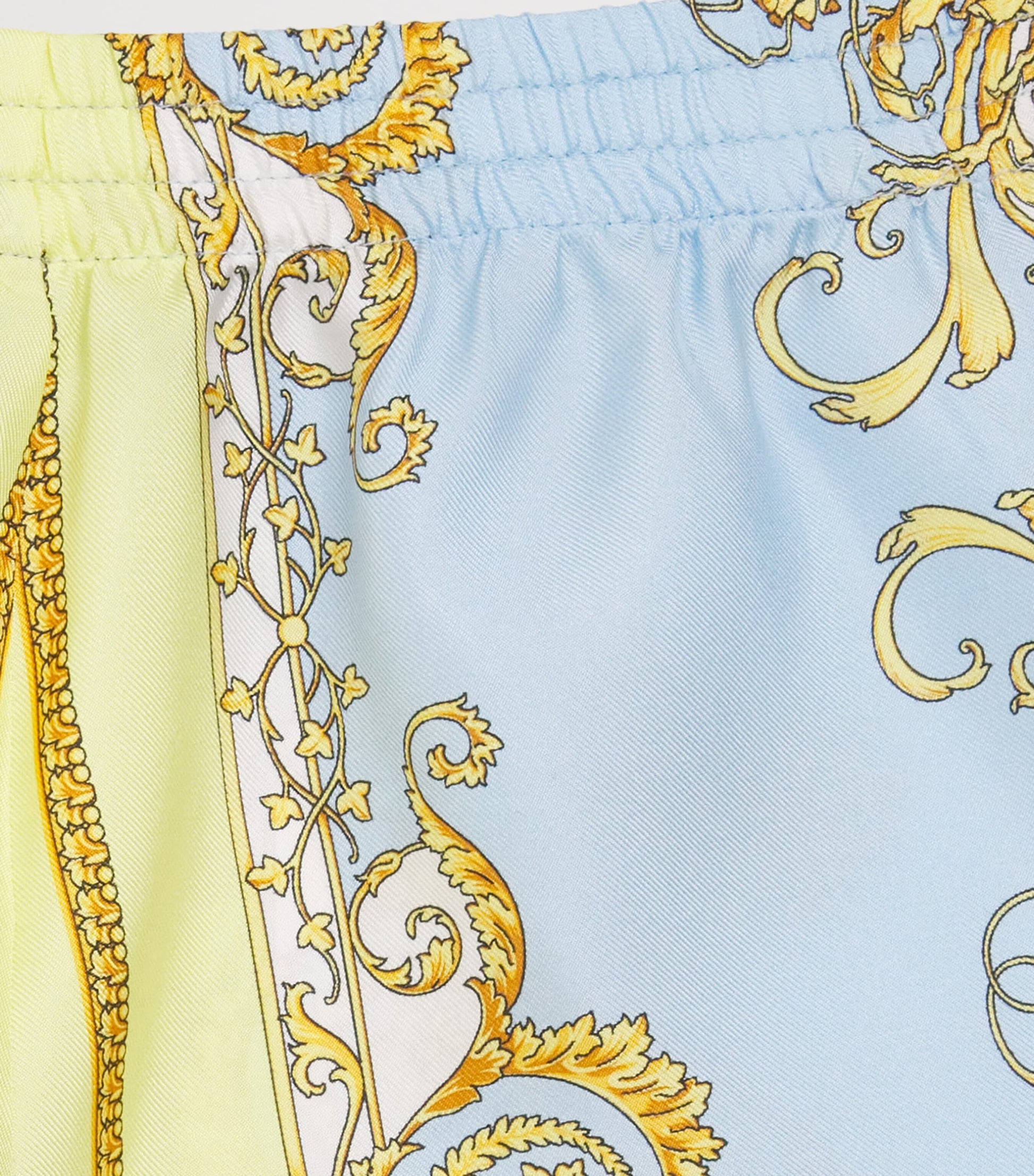 Versace Kids Silk Barocco Shorts (12 Months - 5 Years)