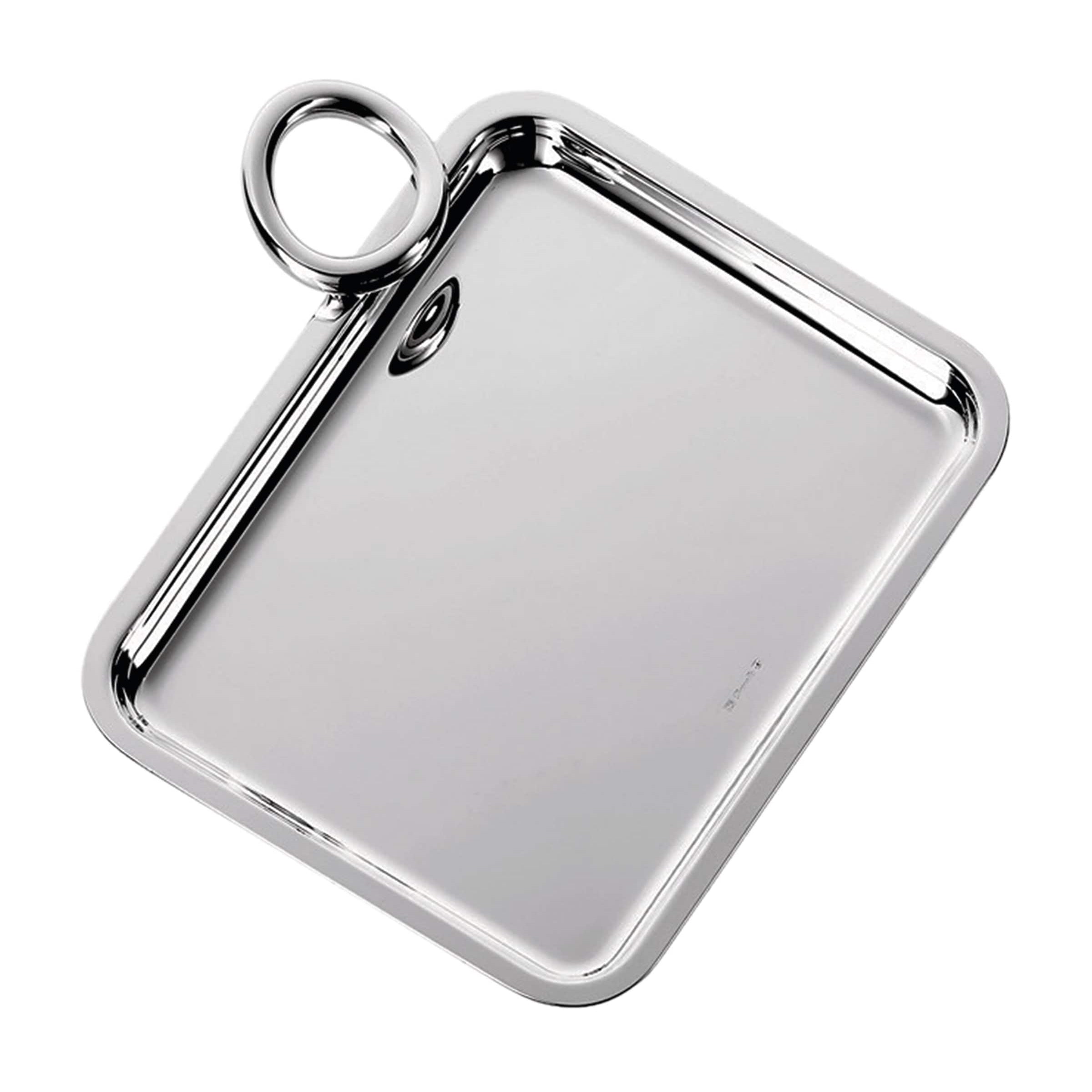 Christofle Silver-Plated Veritgo Tray (20cm x 16cm)