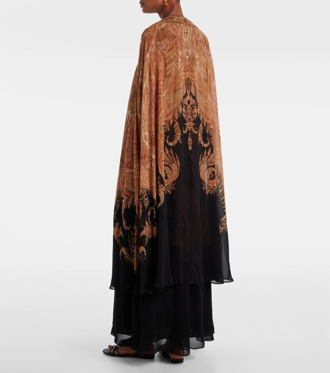 Zimmermann - فستان ماكسي بكاب Hypnotic
