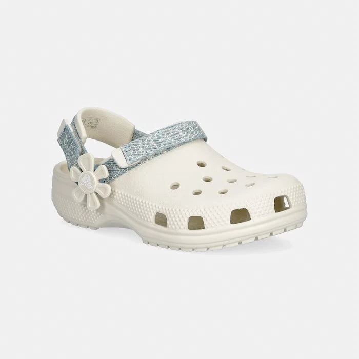 Crocs чехли за деца CLASSIC DNM FLWR ADJ BACKSTRAP CLOG K