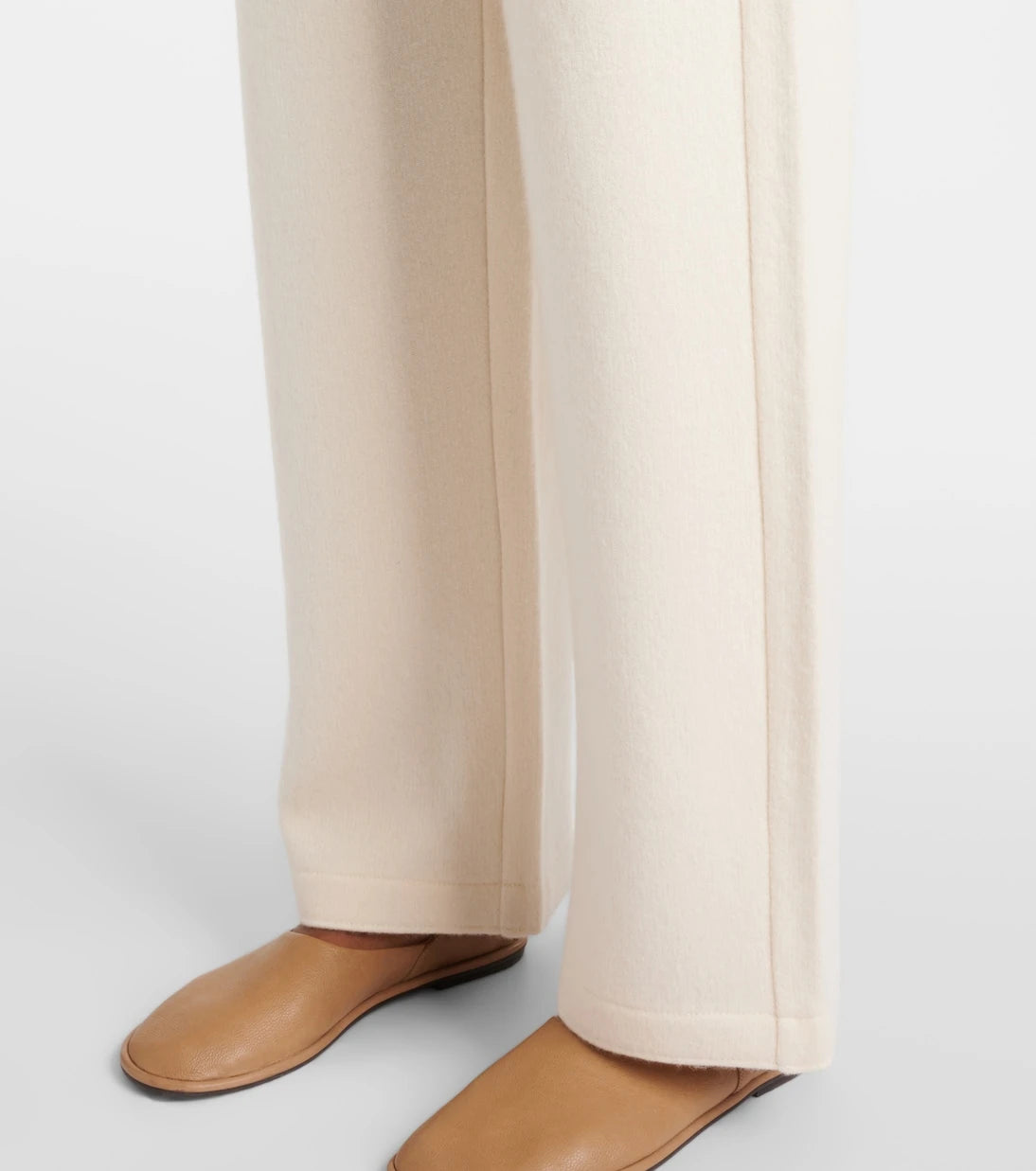 Max Mara - Arca cashmere and wool wide-leg pants