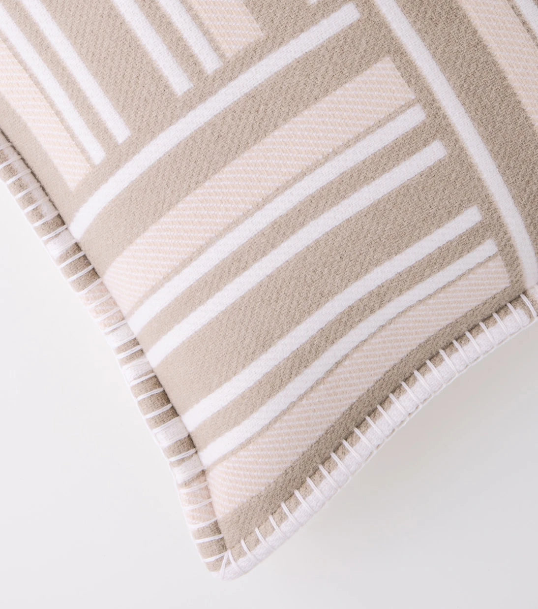 Loro Piana - Jacquard wool and cashmere cushion