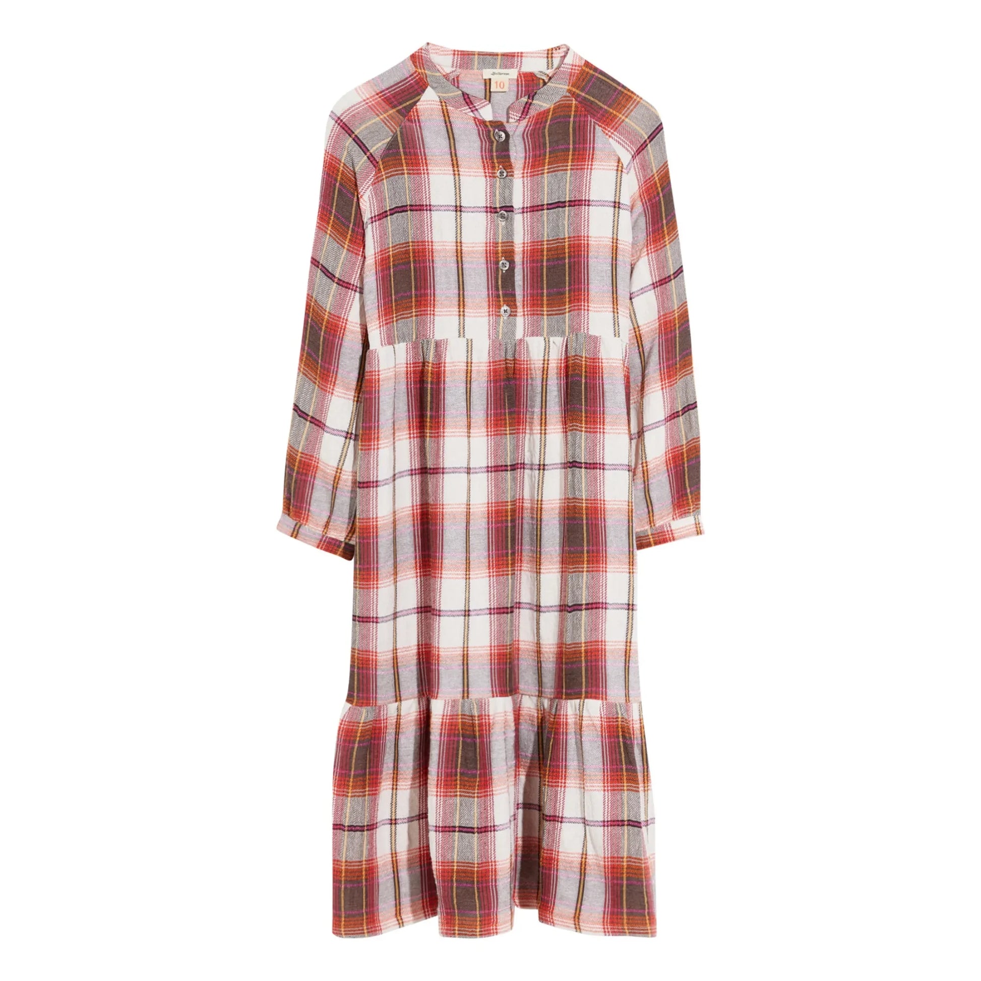 Bellerose - Dress Peru Carreaux | Ecru