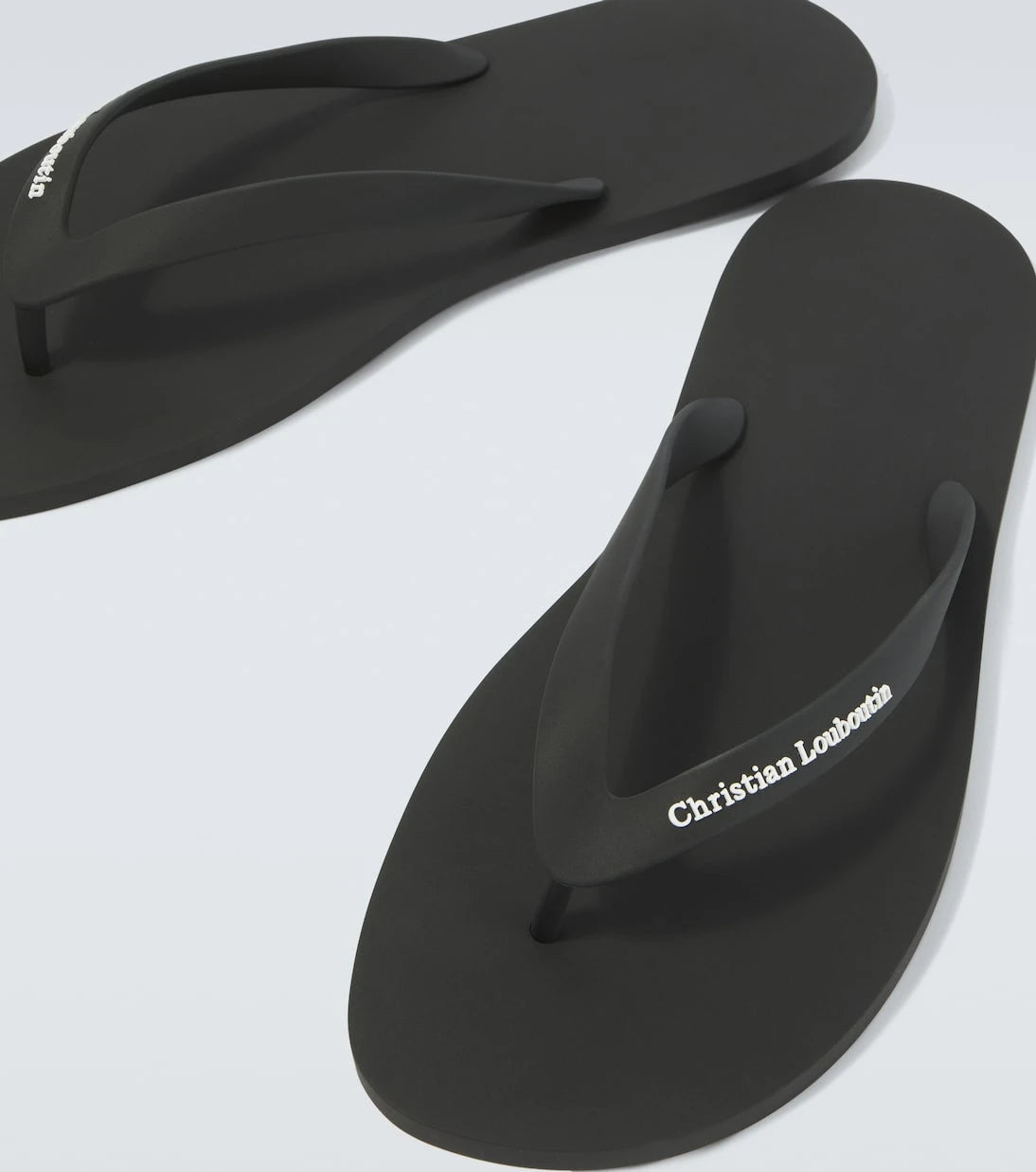 Christian Louboutin - Logo thong sandals