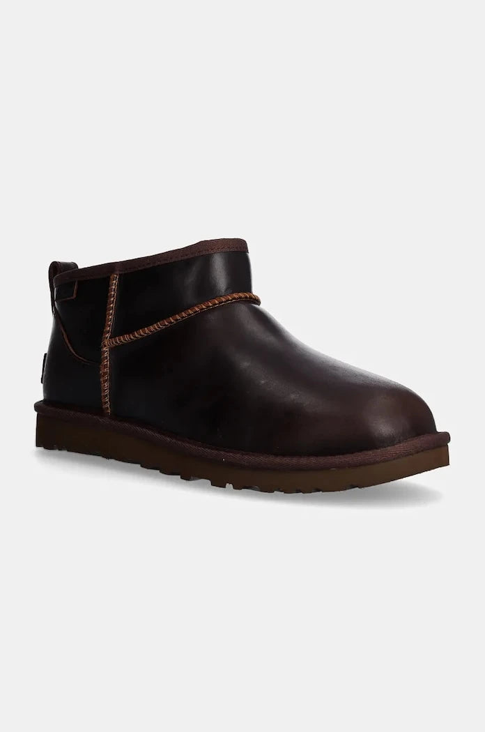 Кожени апрески UGG Classic Ultra Mini Lthr Regen