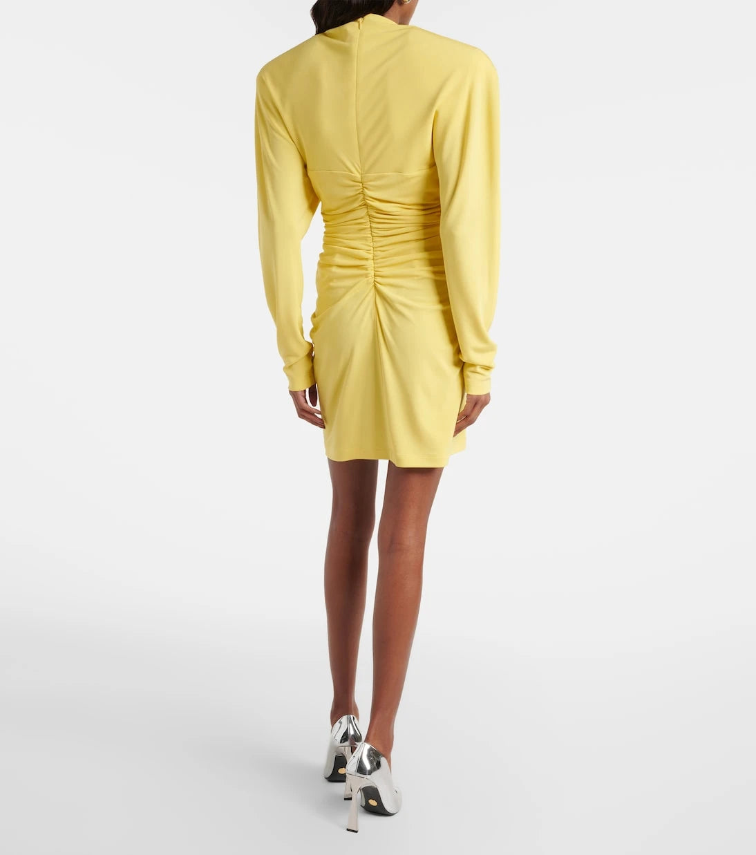 Stella McCartney - Draped jersey minidress