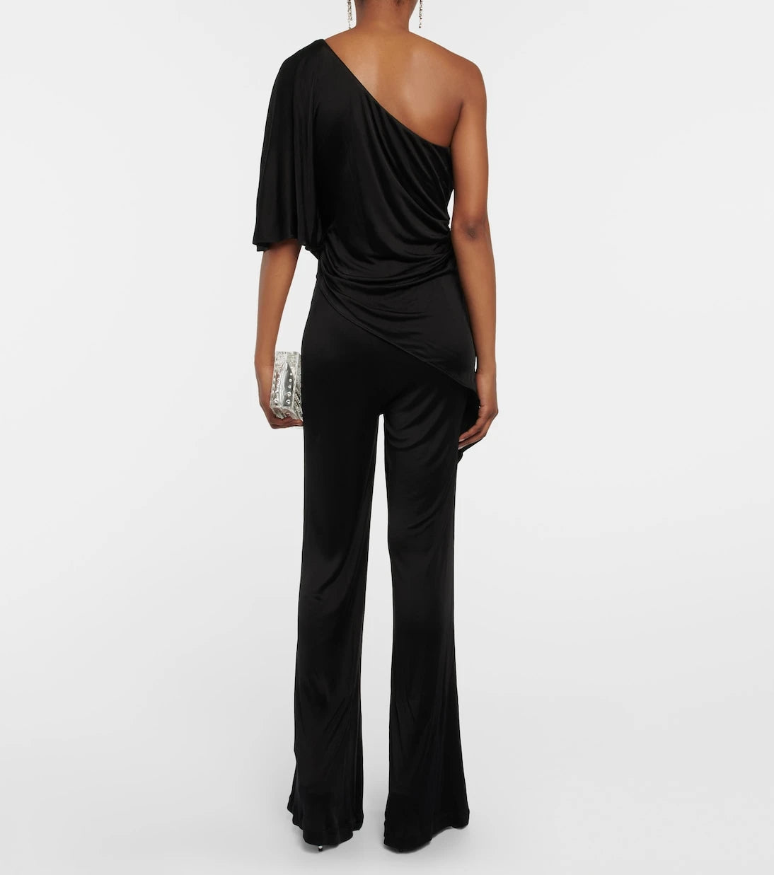 Diane von Furstenberg - Talia one-shoulder jersey jumpsuit