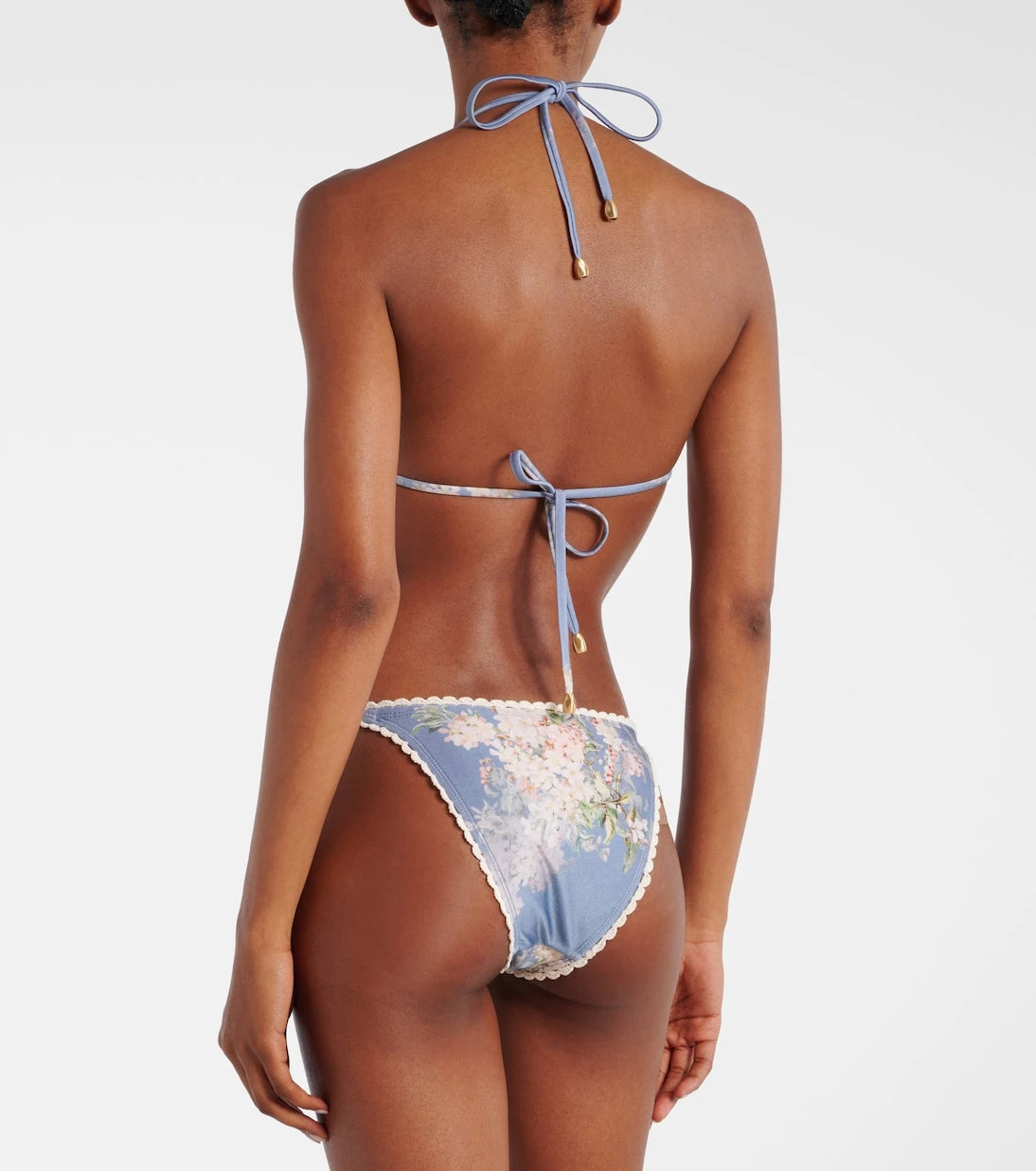 Zimmermann - Cascadian crochet floral bikini