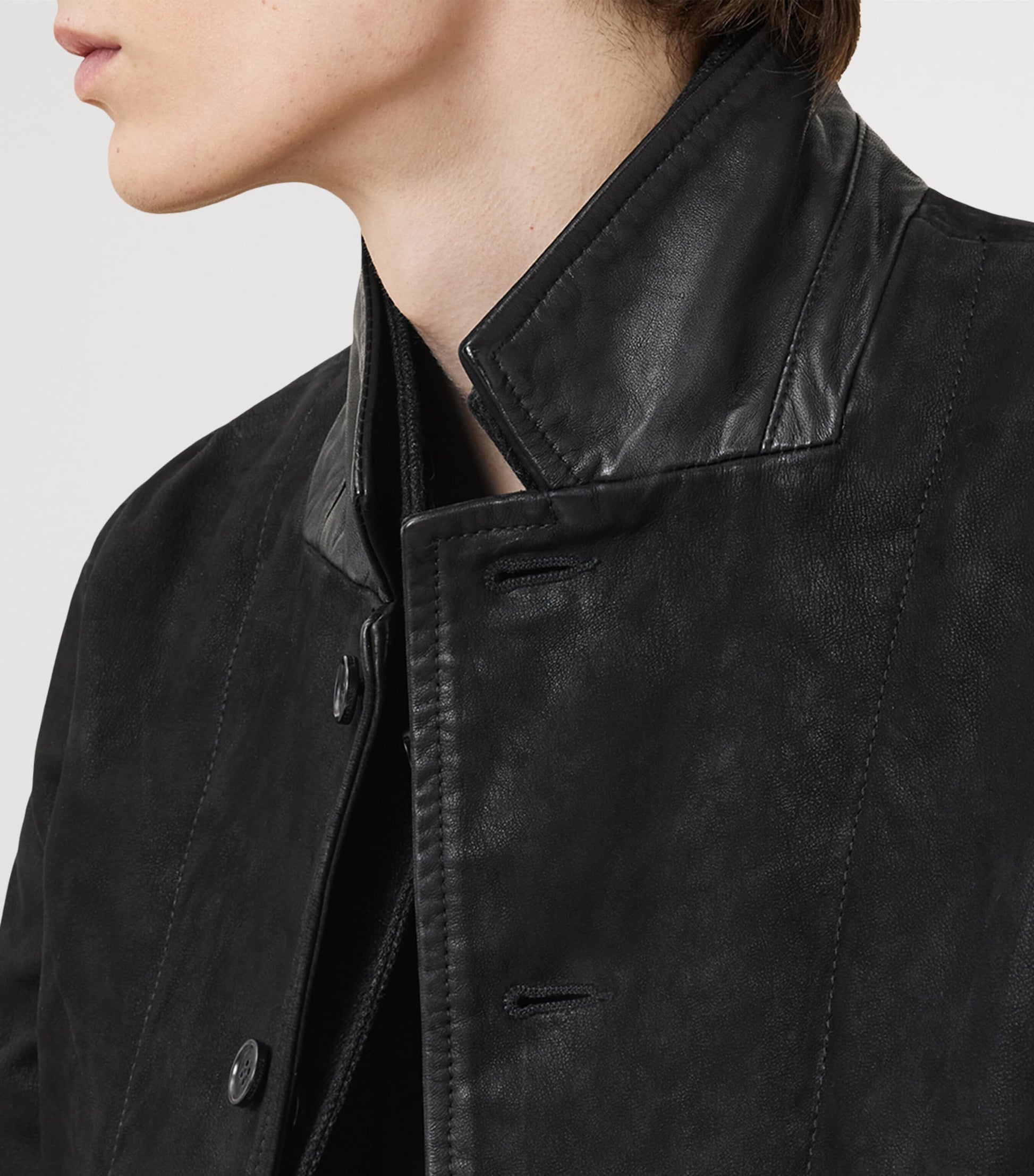 Black Suede Survey Blazer