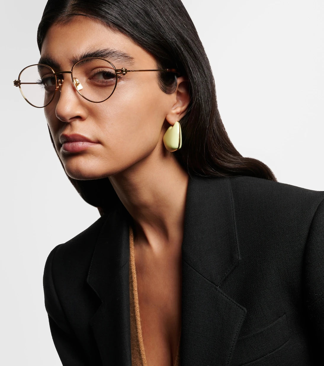 Bottega Veneta - نظارات مستديرة