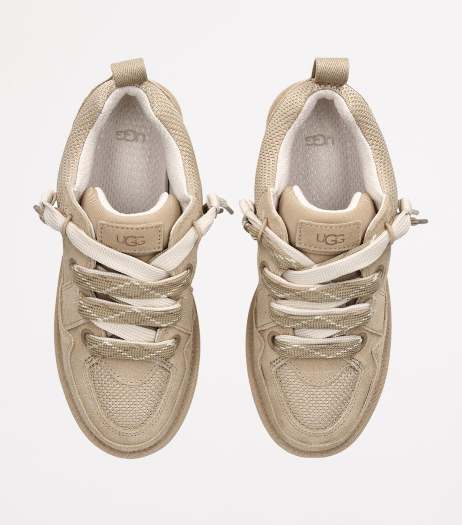 UGG Beige Suede Lo Lowmel Sneakers