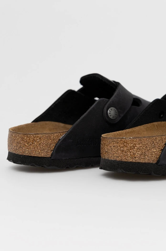 Birkenstock Boston Deri Terlik