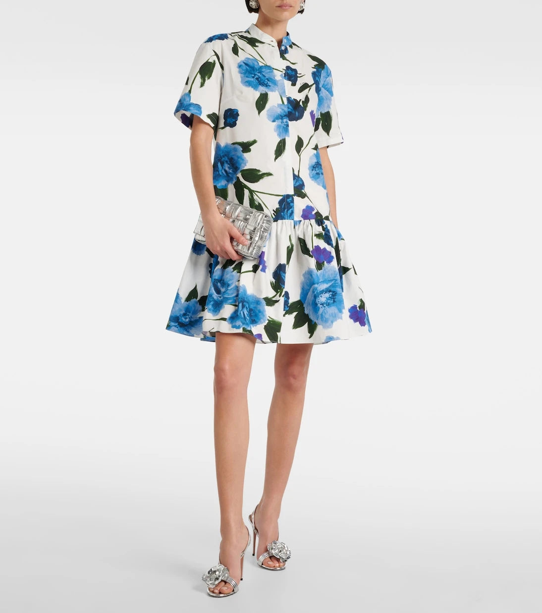 Erdem - Floral shirt dress