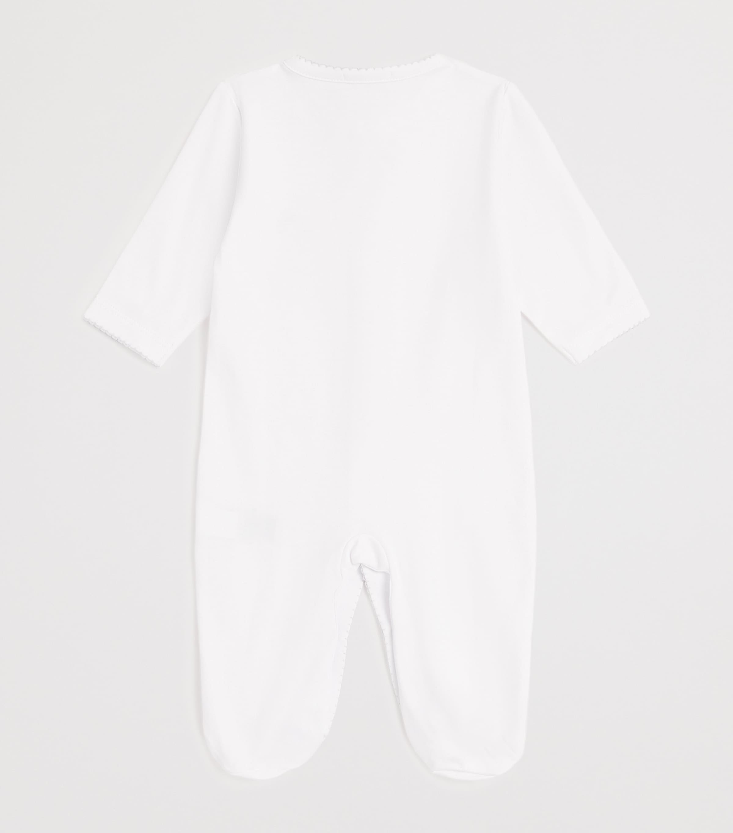 Kissy Kissy Pima Cotton Sheep Embroidery All-In-One (0-6 Months)