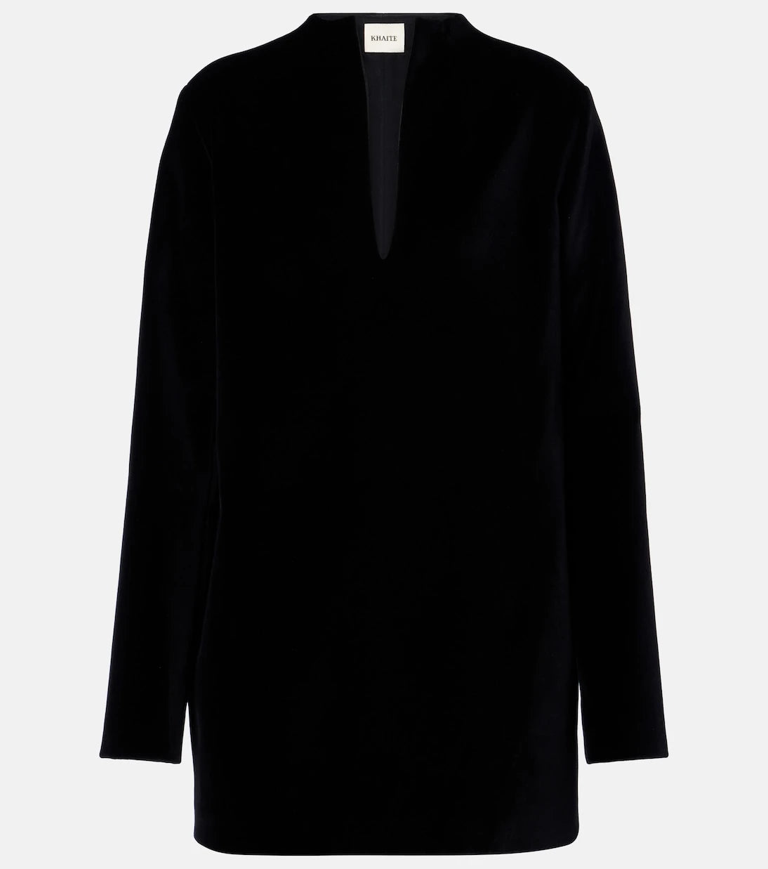 Khaite - Aleena velvet minidress