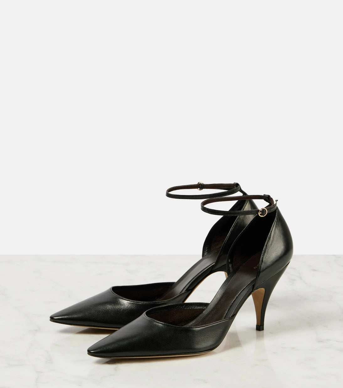 The Row - Uxor leather pumps