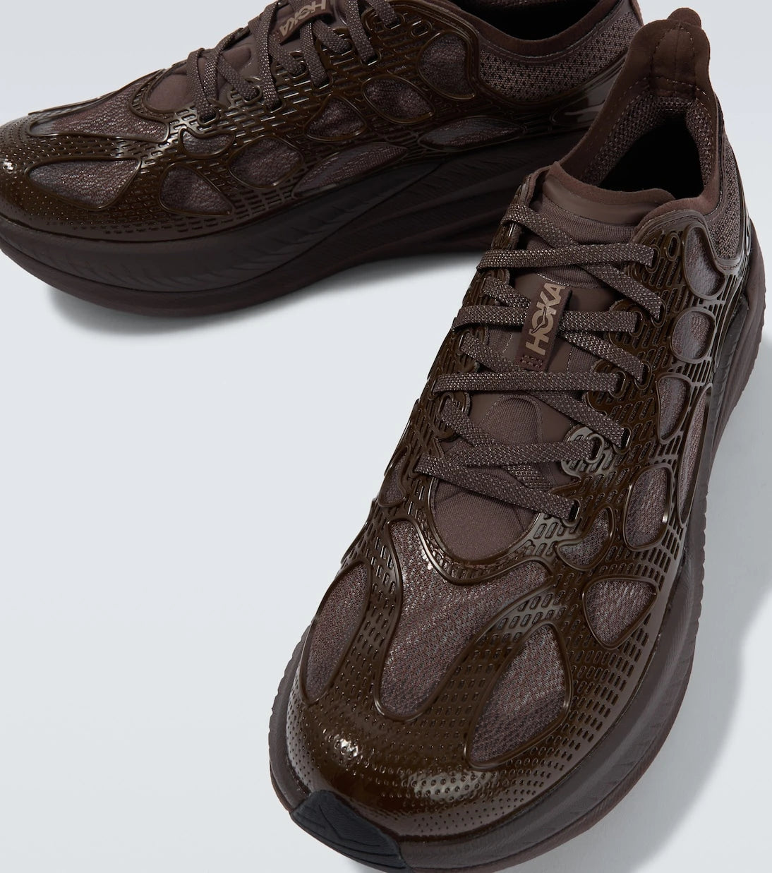 Hoka One One - Mach X Caged running shoes