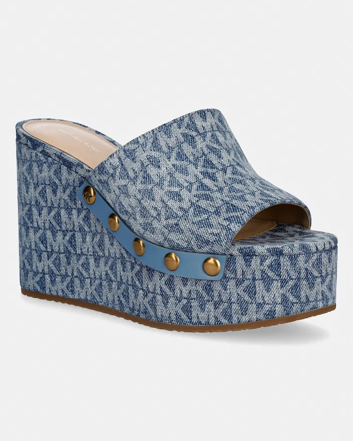 MICHAEL Michael Kors kadın Mayes Wedge Sandalet