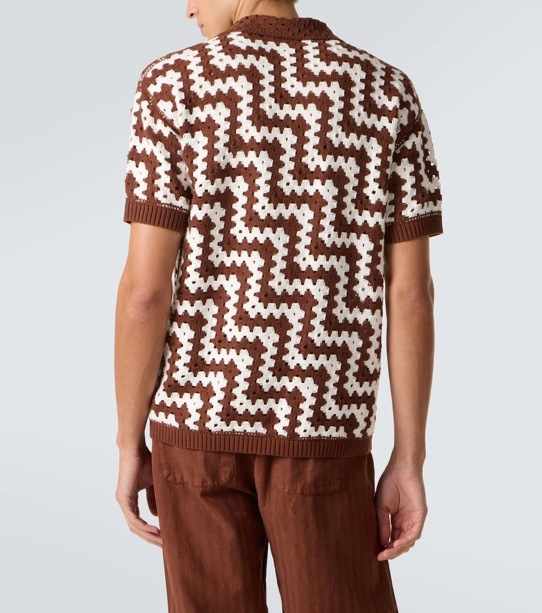 Frescobol Carioca - Pinto crochet cotton cardigan