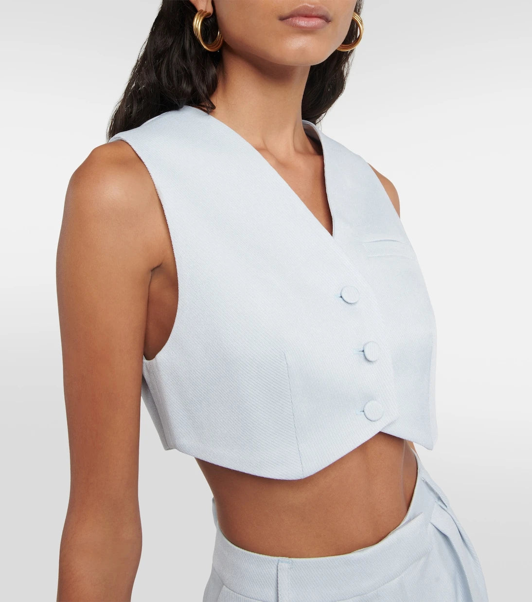 Aya Muse - Auri cropped vest
