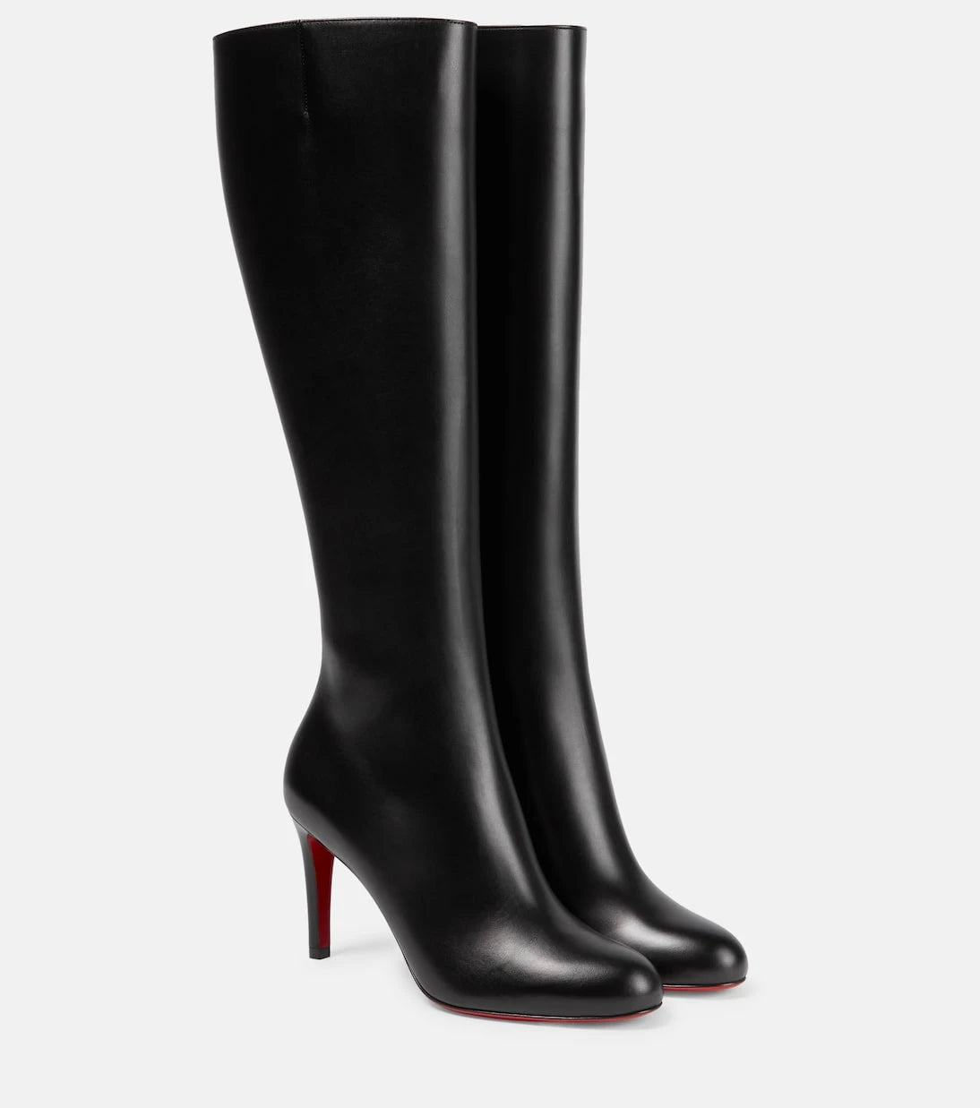 Christian Louboutin - Pumppie Botta leather knee-high boots