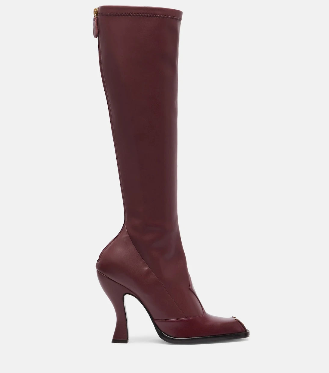 Etro - Studded leather knee-high boots