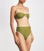Johanna Ortiz Green Aquatic Days Bikini Top
