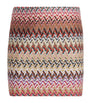 Multi Zigzag Mini Skirt