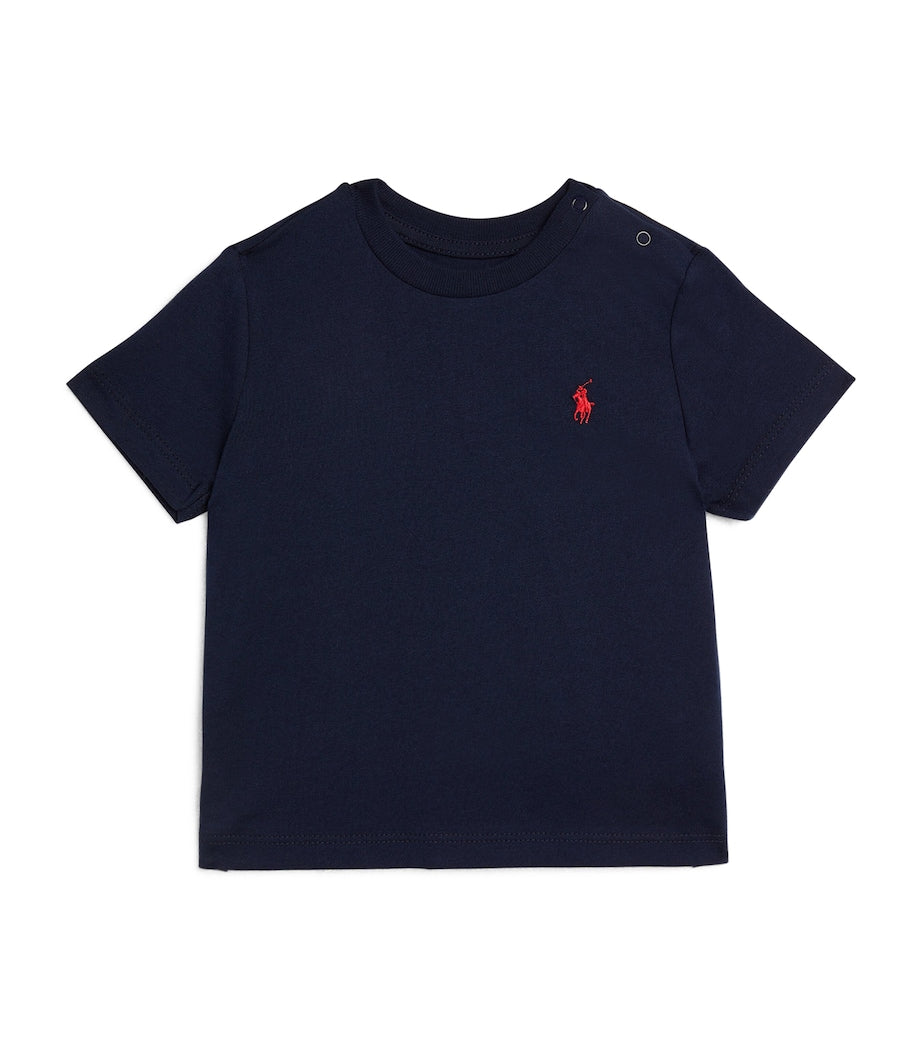 Ralph Lauren Kids Cotton Logo T-Shirt (3-24 Months)