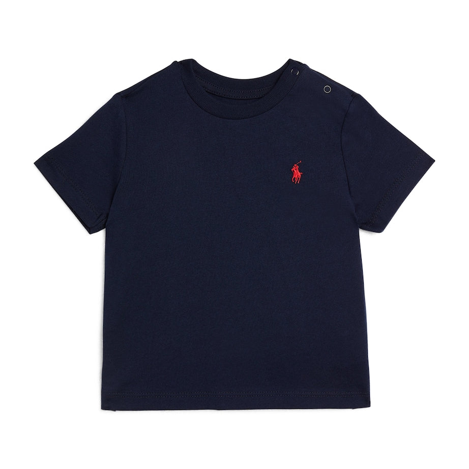 Ralph Lauren Kids Cotton Logo T-Shirt (3-24 Months)