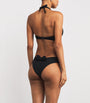Eres Black Bow-Detail Bikini Bottoms
