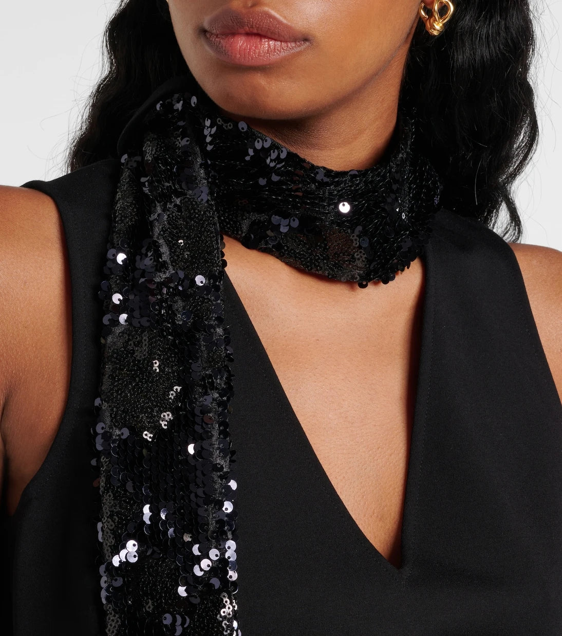 Dorothee Schumacher - Emotional Essence sequined scarf top