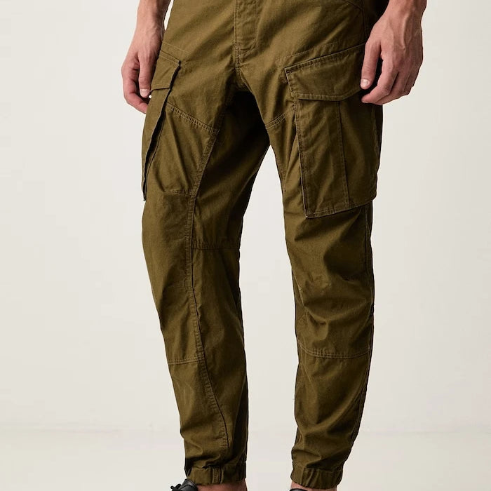 G-Star erkek pamuklu Cargo 3D regular tapered cuffed pantolon