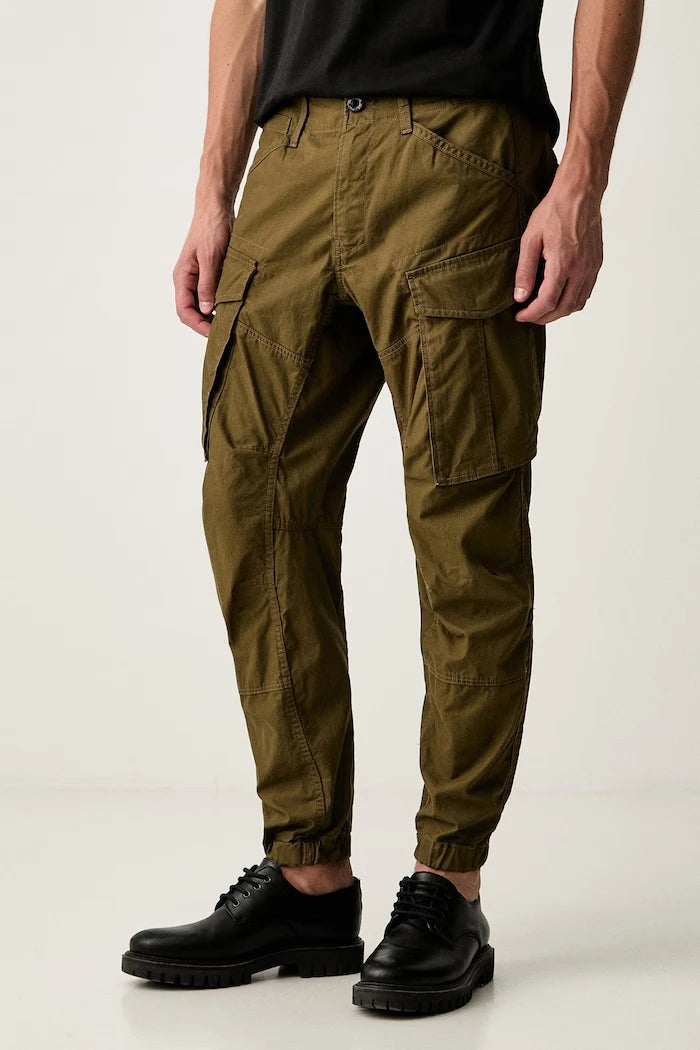 G-Star erkek pamuklu Cargo 3D regular tapered cuffed pantolon