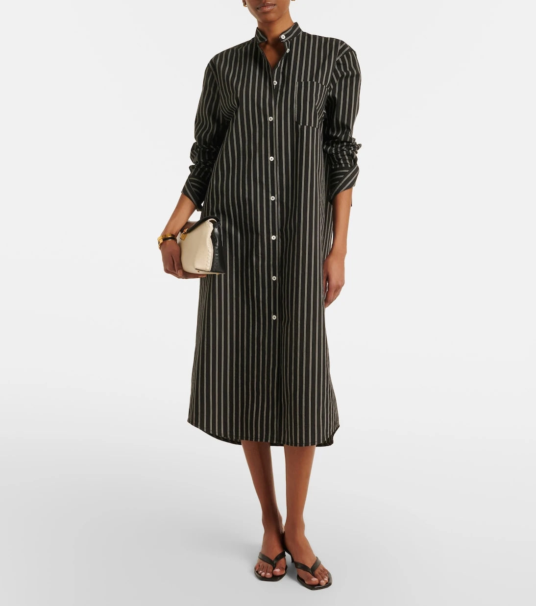 Toteme - Striped shirt dress