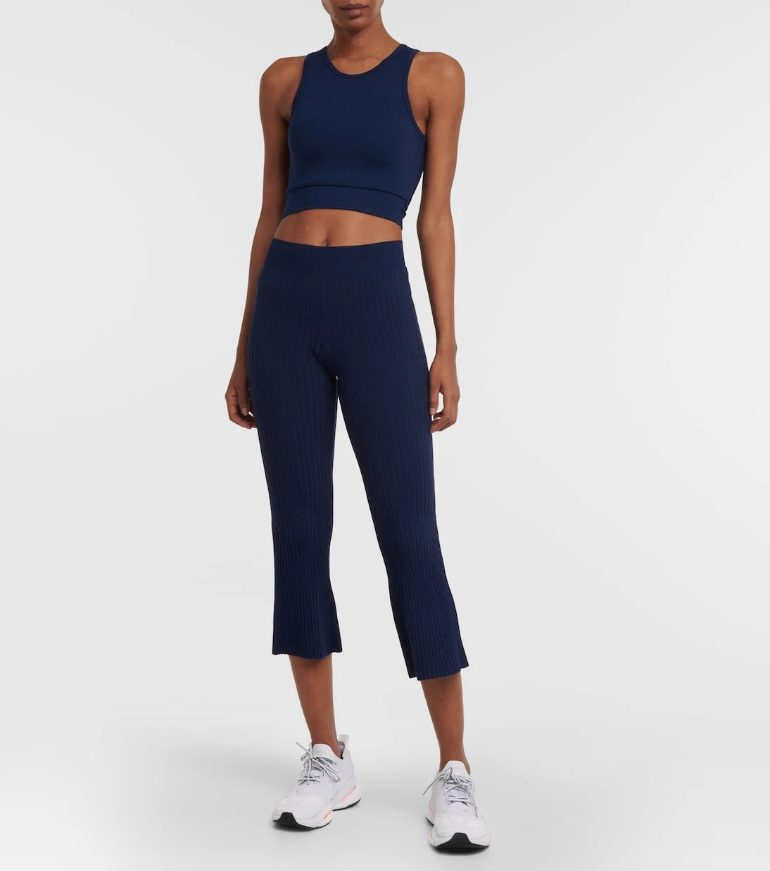 Live The Process - Atlas ribbed-knit flared pants