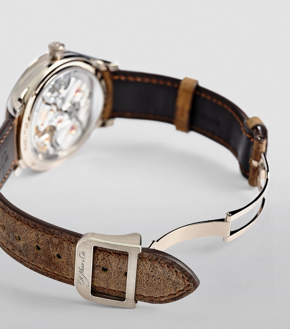 White Gold Endeavour Watch 42mm