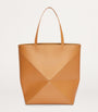 LOEWE XL Leather Puzzle Fold Tote Bag